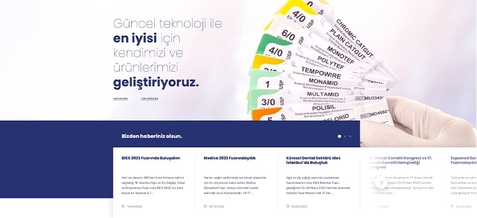 Boz Tıbbi Web Tasarım Projesi