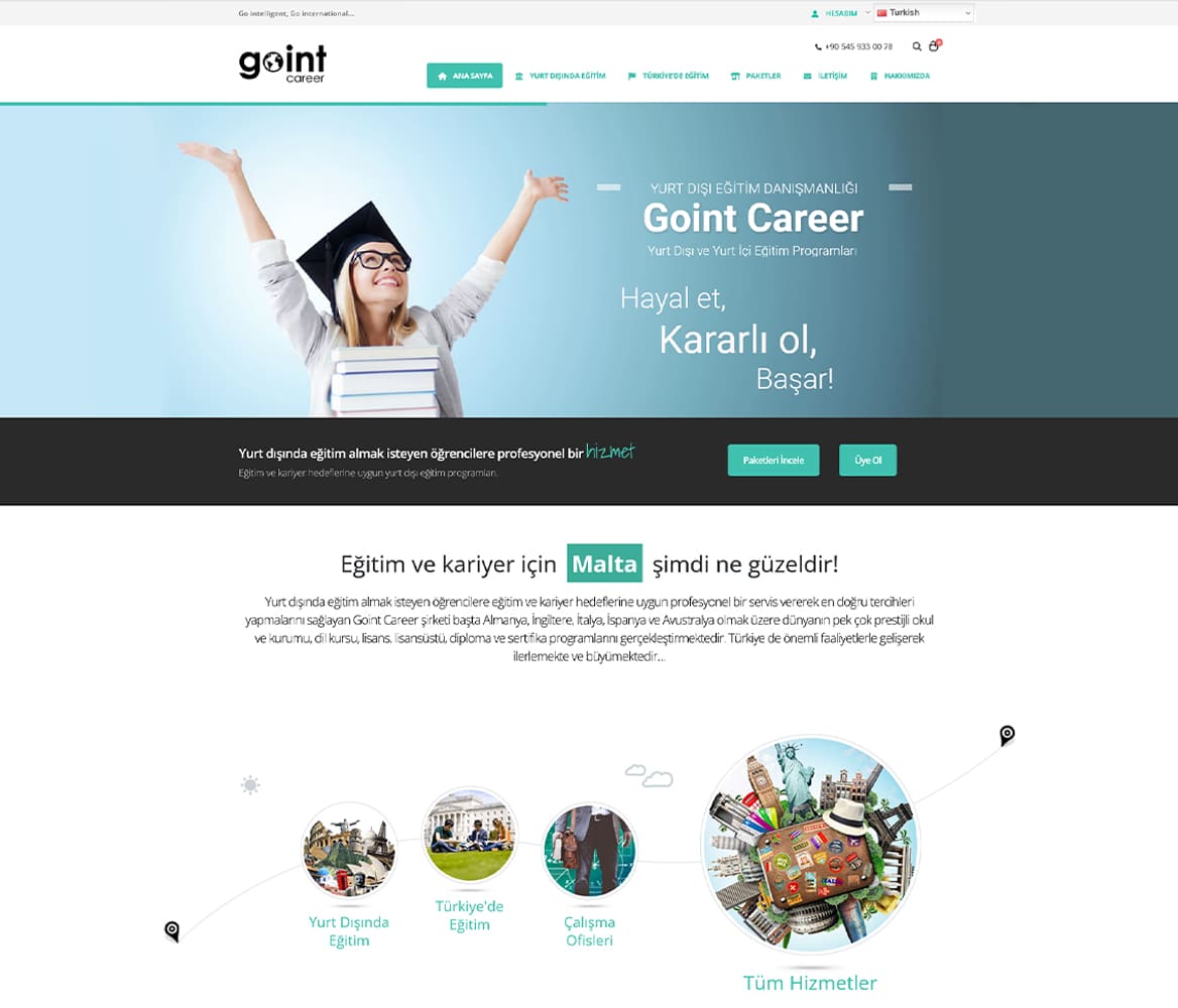 Goint Career Web Tasarım Projesi