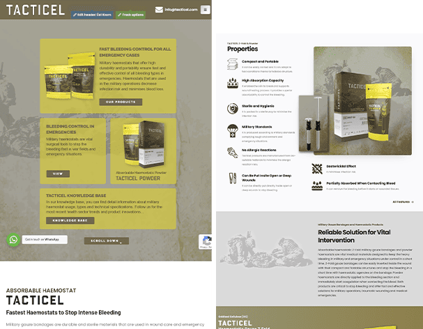 Tacticel Web Tasarım Projesi